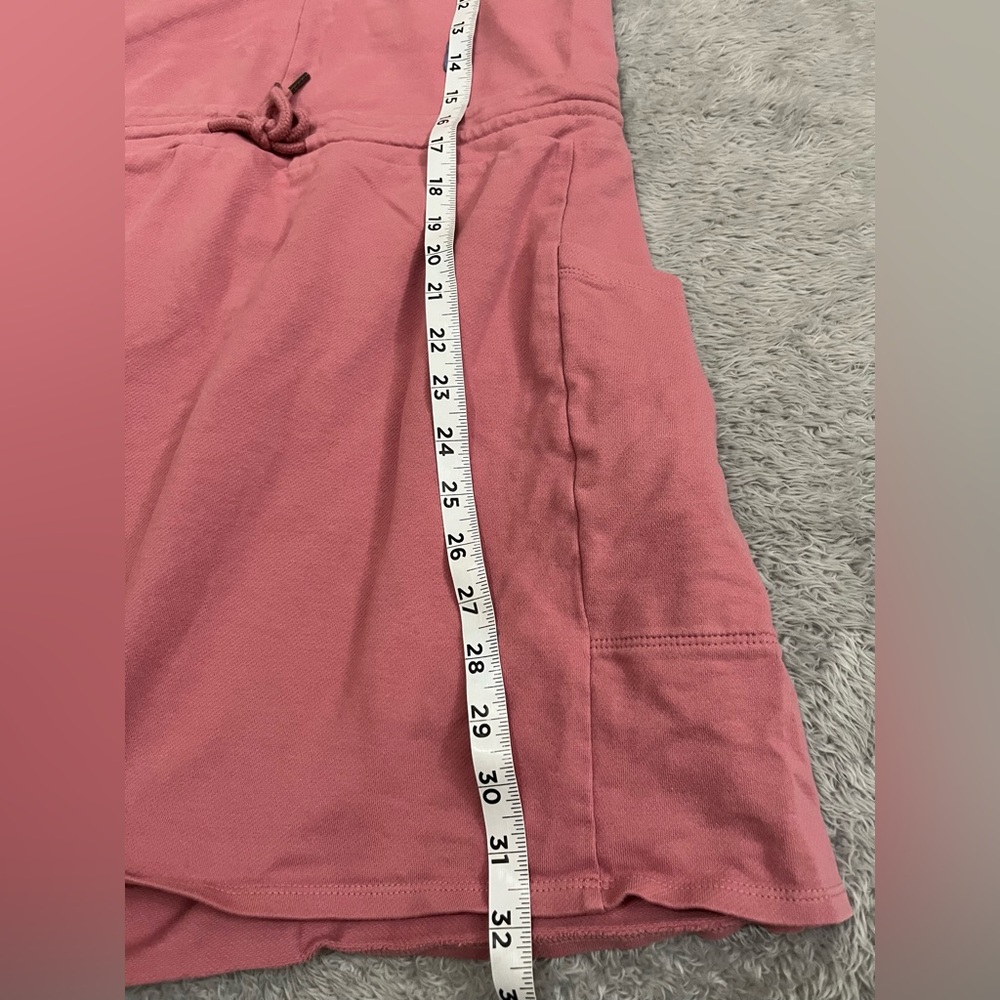 Patagonia Organic Cotton Roaming Dress Pink Mini Open Back Short Sleeve Medium - Picture 5 of 5